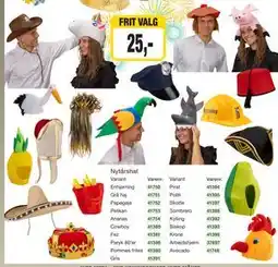 Harald Nyborg Nytårshat tilbud