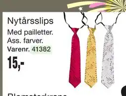 Harald Nyborg Nytårsslips tilbud
