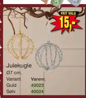 Harald Nyborg Julekugle tilbud