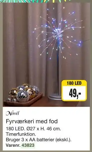 Harald Nyborg Fyrværkeri med fod tilbud