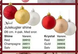 Harald Nyborg Julekugler shine tilbud