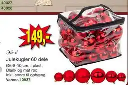 Harald Nyborg Julekugler 60 dele tilbud