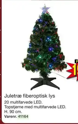 Harald Nyborg Juletræ fiberoptisk lys tilbud