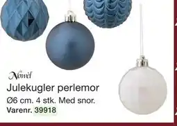 Harald Nyborg Julekugler perlemor tilbud