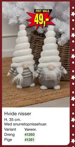 Harald Nyborg Hvide nisser tilbud