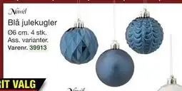 Harald Nyborg Blå julekugler tilbud