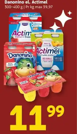 Løvbjerg Danonino el. Actimel tilbud
