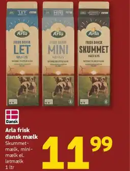Løvbjerg Dansk Arla frisk dansk mælk tilbud