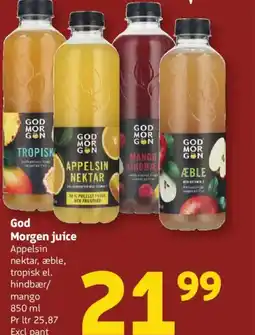 Løvbjerg God Morgen juice tilbud