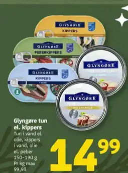 Løvbjerg Glyngøre tun el. kippers tilbud