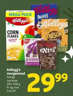 Løvbjerg Kellogg's morgenmad tilbud