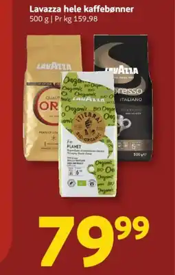 Løvbjerg Lavazza hele kaffebønner tilbud