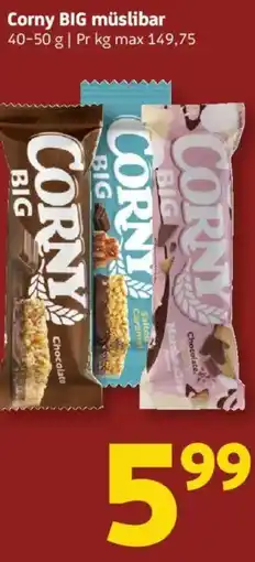 Løvbjerg Corny BIG müslibar tilbud