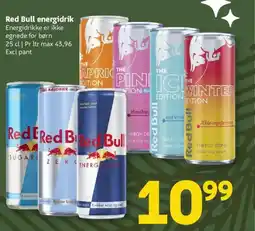 Løvbjerg Red Bull energidrik Energidrikke tilbud