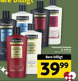Løvbjerg Tresemmé shampoo el. balsam tilbud