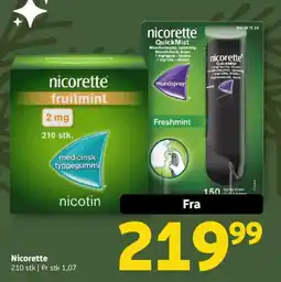 Løvbjerg Nicorette tilbud