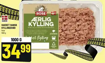 Løvbjerg Hakket Dansk Kyllingekød 1000g tilbud