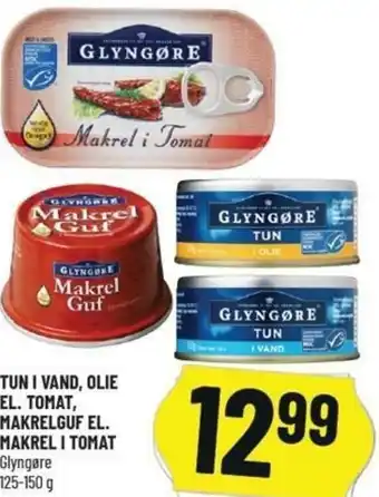 Løvbjerg Tun I Vand, Olie El.Tomat, Makrelguf El. Makrel I Tomat 125-150g tilbud