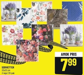 Løvbjerg Servietter tilbud