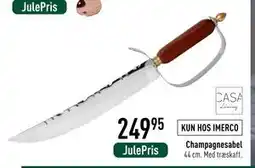 Imerco Champagnesabel tilbud