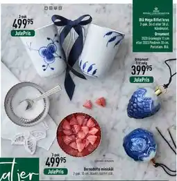 Imerco Blå Mega Riflet krus tilbud