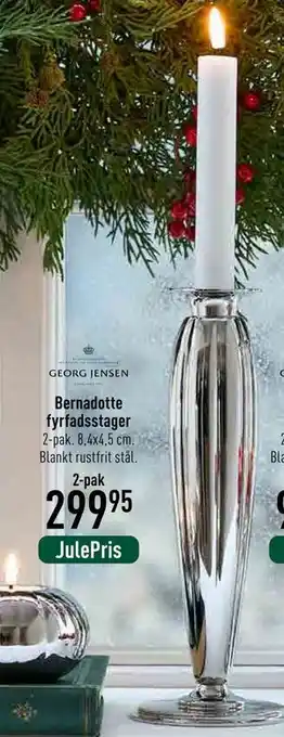 Bernadotte fyrfadsstager