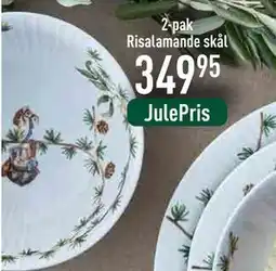 Imerco 2-pak Risalamande skål tilbud