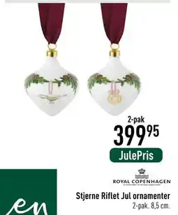 Imerco Stjerne Riflet Jul ornamenter tilbud