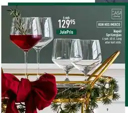 Imerco Napoli Spritzerglas tilbud