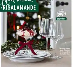 Imerco Bernadotte glas tilbud