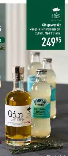 Imerco Gin gaveæske tilbud