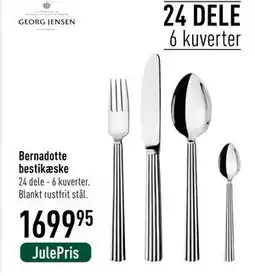 Imerco Bernadotte bestikæske tilbud