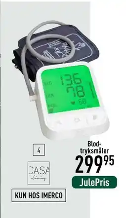 Imerco Blodtryksmåler tilbud
