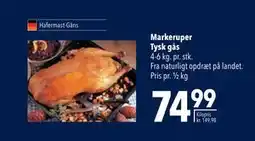 Citti Markeruper Tysk gås tilbud