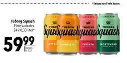 Citti Tuborg Squash tilbud