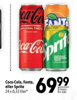 Citti Coca-Cola, Fanta, eller Sprite tilbud