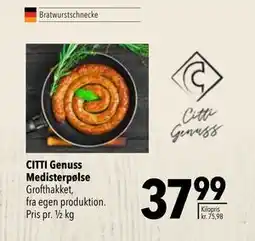 Citti CITTI Genuss Medisterpølse tilbud