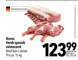 Citti Duroc Fersk spansk svinecarré tilbud