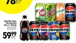Citti Pepsi Max, Pepsi, 7Up, Mountain Dew eller Mirinda tilbud