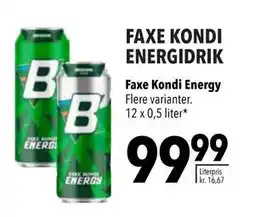Citti Faxe Kondi Energy tilbud