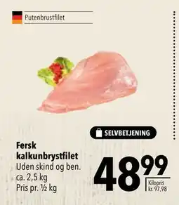 Citti Fersk kalkunbrystfilet tilbud