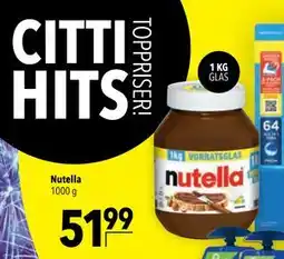Citti Nutella tilbud