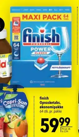 Citti finish Opvasketabs, økonomipakke tilbud