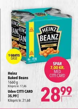 Citti Heinz Baked Beans tilbud