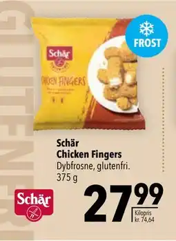 Citti Schär Chicken Fingers tilbud