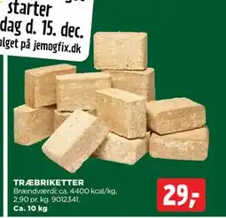 jem & fix TRÆBRIKETTER tilbud