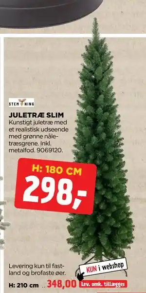 jem & fix JULETRÆ SLIM tilbud