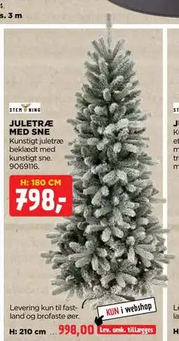 jem & fix JULETRÆ MED SNE tilbud