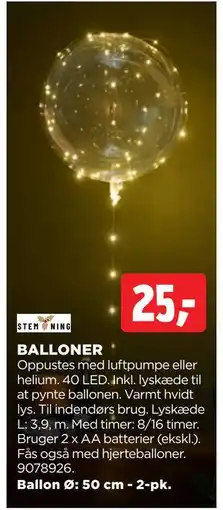 jem & fix BALLONER tilbud