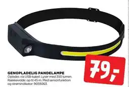 jem & fix GENOPLADELIG PANDELAMPE tilbud